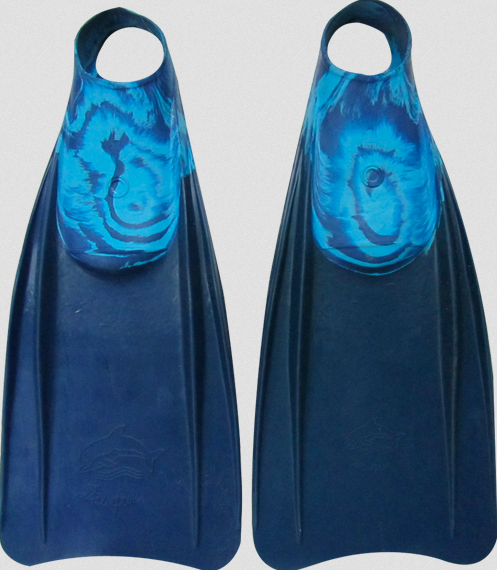 Dolphin fins with open heel Strap