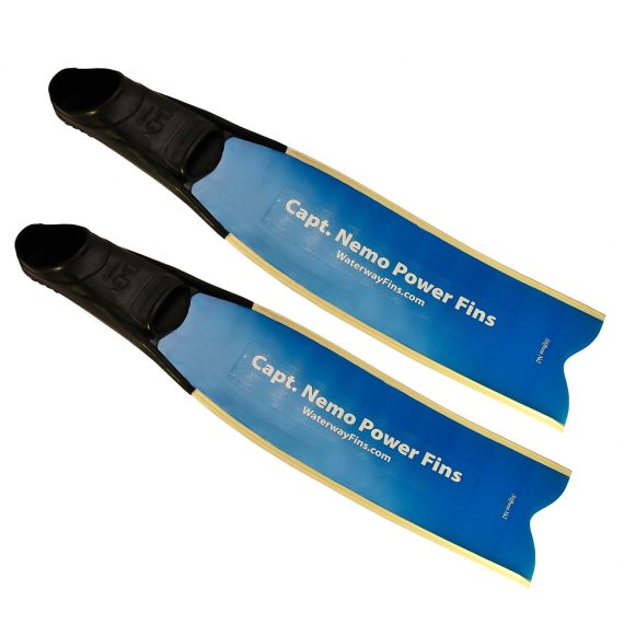 Captain Nemo Lite fins Ocean Blue